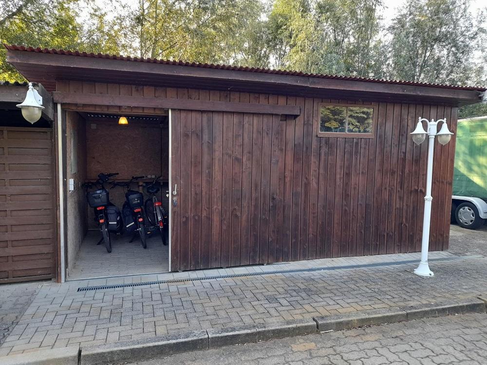 Hotel Am Stadtwall Anklam Buitenkant foto